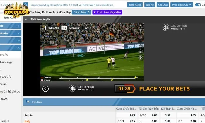 Lý do nên tham gia sân chơi cá cược thể thao Xocdia88